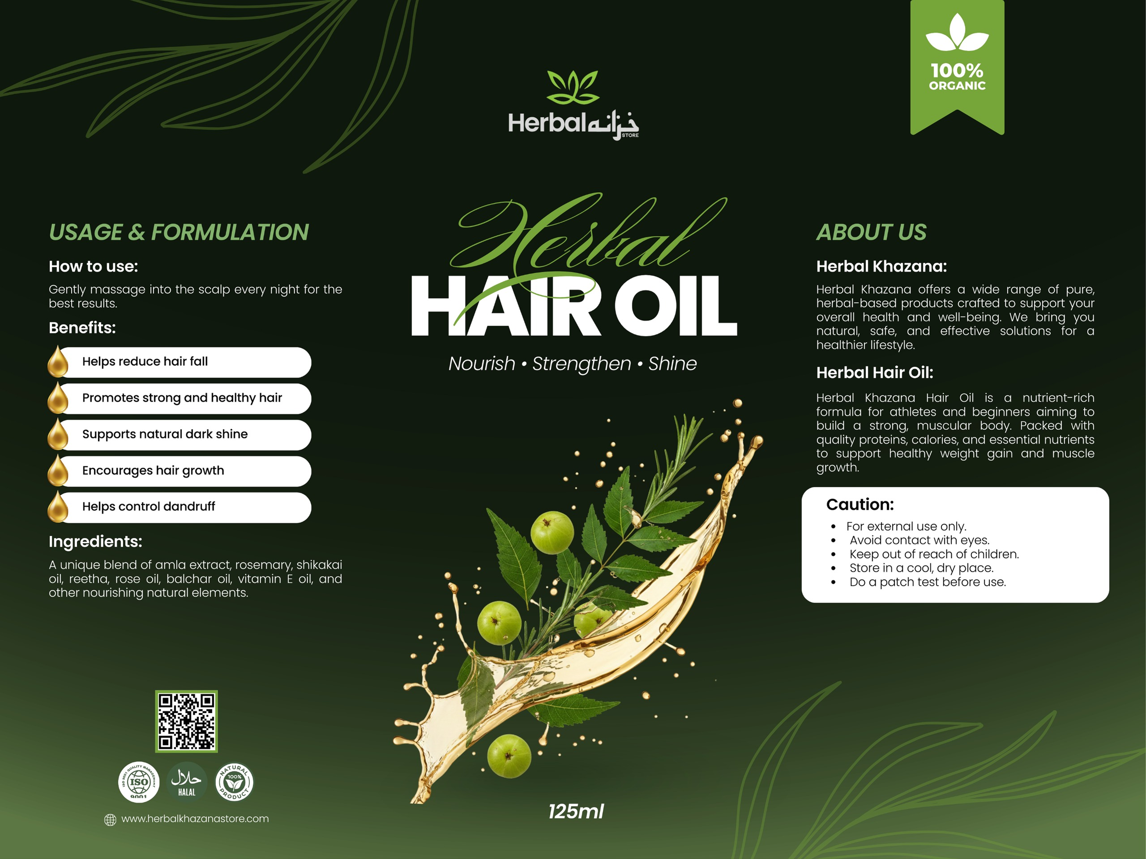 Natural Herbal Oil | Skin & Hair Nourishment