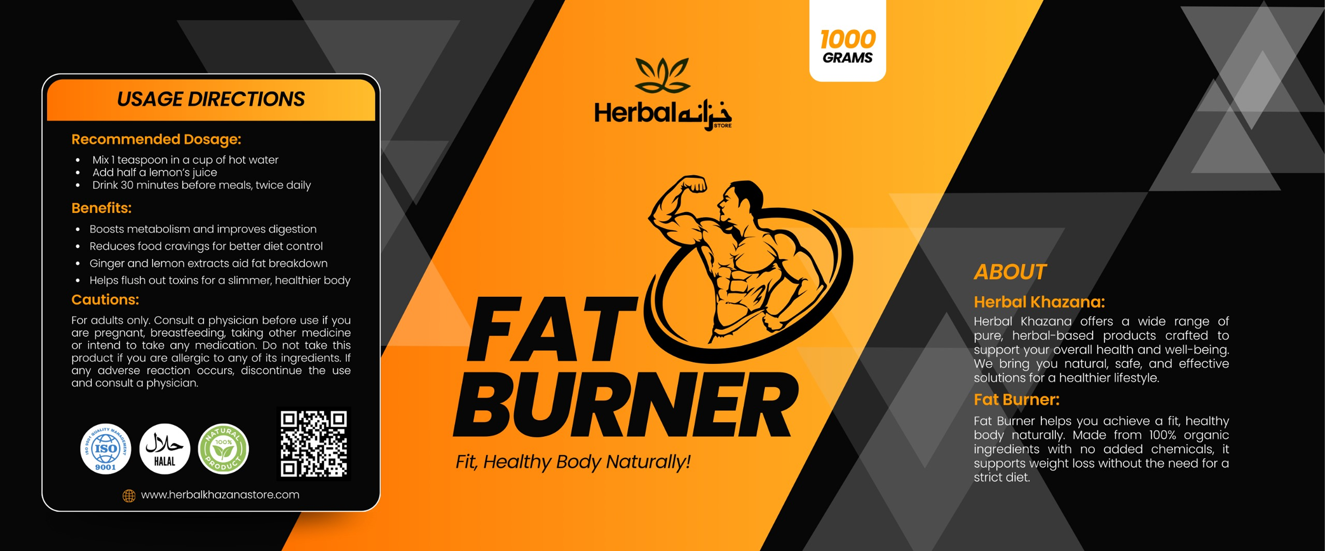 Herbalist Fat Burner | Advanced Herbal Formula for Weight Management & Energy